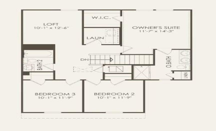 Pulte Homes, Pierce floor plan