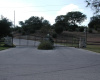 Gated Entry into subdivision.
