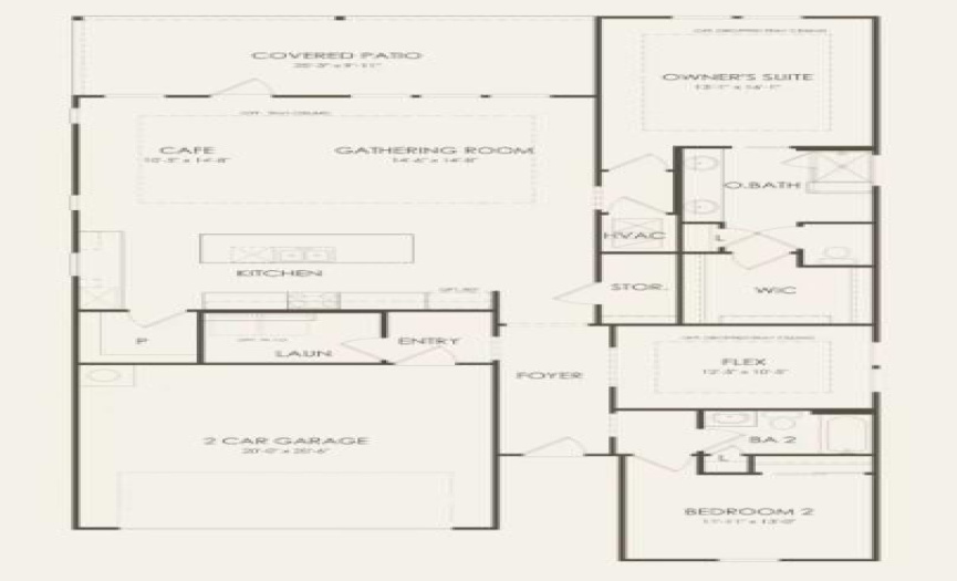 Del Webb Homes, Palmary floor plan
