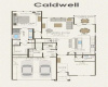 Pulte Homes, Caldwell floor plan