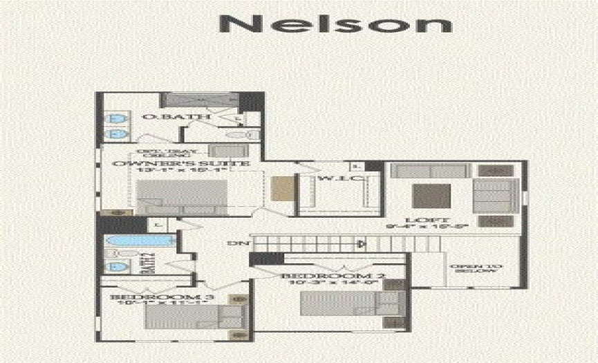 Pulte Homes, Nelson floor plan
