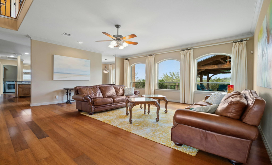 Make memories with loved ones in this refined formal living room