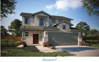 Lyric F Elevation. Photo of similar home. Actual home under construction.