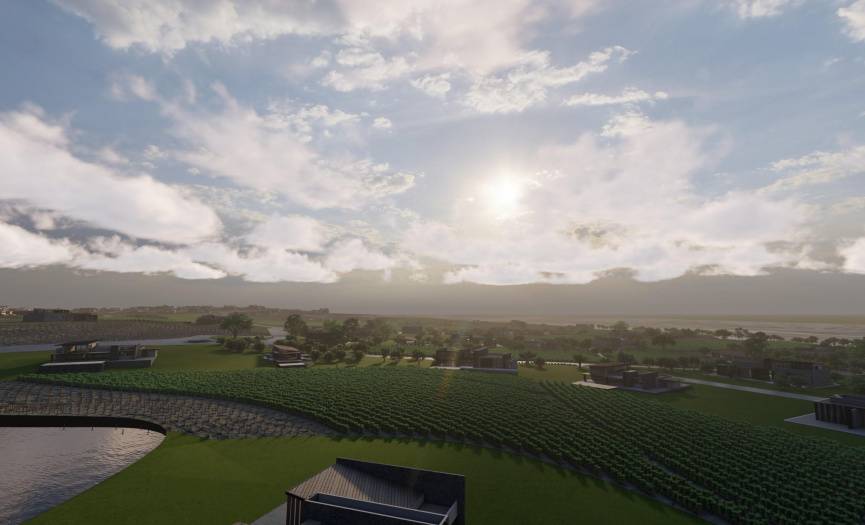 Rendering: Your own private vineyard @ PDL TX