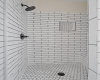 Recently remodeled primary bath and shower.