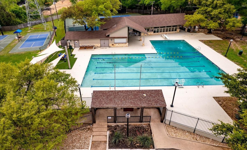 Large community pool.