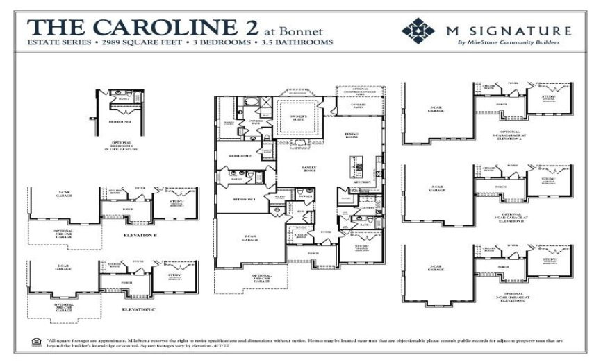 Caroline Floor Plan