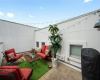 Start your day with coffee or end your day with a cocktail on this spacious roof top terrace