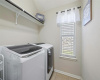 Laundry Room has ample space for a 2nd refrigerator or freezer