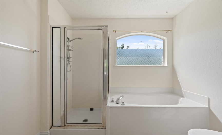 Separate Shower - Soaking Tub