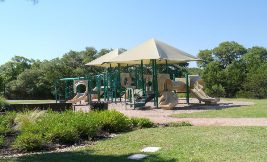One of many playgrounds located throughout the community.