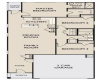 Floorplan -Photo is a Rendering.  Please contact On-Site for any questions or information.
