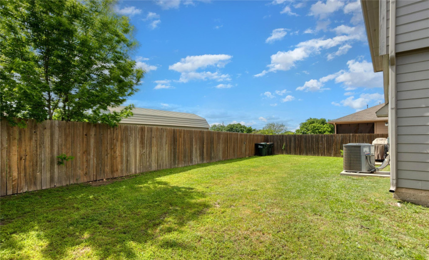 Enjoy the private backyard and host gatherings during the upcoming Spring here in Austin!