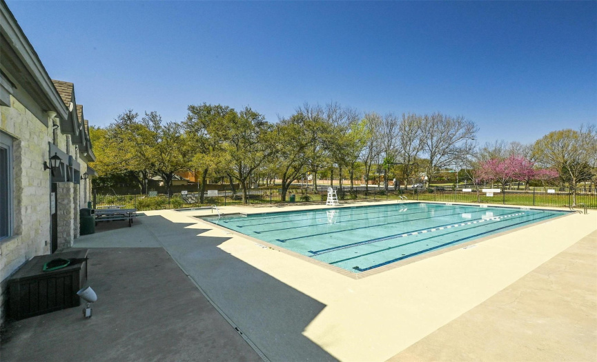 Refreshing neighborhood pool