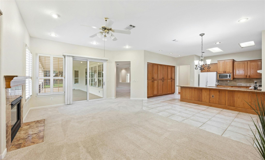 The open spaces in this home offer many possibilities for entertaining! 
