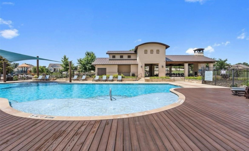 Living here means indulging in a lifestyle of luxury with access to a resort-style swimming pool, complete with two lap lanes and a kids’ splash pad.