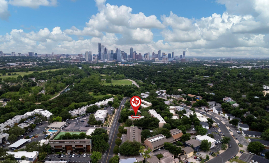 Best location in all of Austin just minutes from downtown, steps from Barton Springs Pool, Zilker Park, and the Greenbelt.
