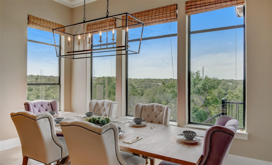 Exceptional views from your kitchen