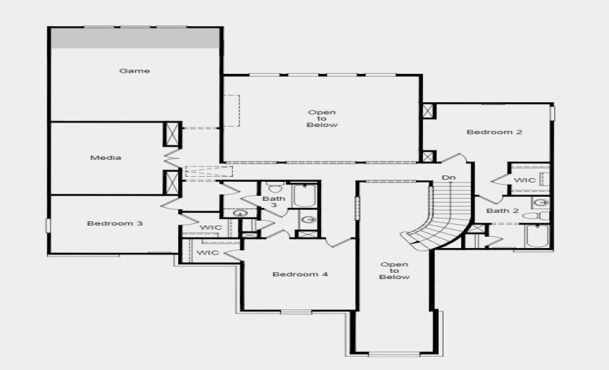 Structural options include: walk-in shower at primary bath, interior door at laundry, gourmet kitchen 2, 5th bedroom and bath in lieu of tandem garage, 42