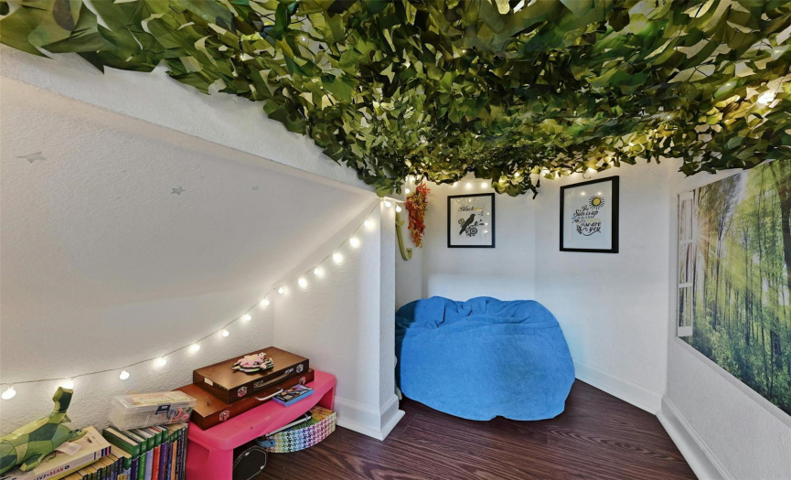 This cozy nook is a haven of imagination, offering a secluded retreat for quiet moments or playful adventures Whether it becomes a cozy reading corner or a magical play area, this under-stair hideaway adds a touch of wonder to the home, promising cherished memories for years to come.