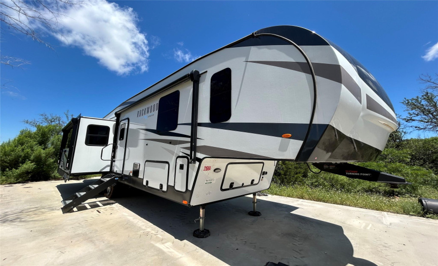 RV pad with full hookups
