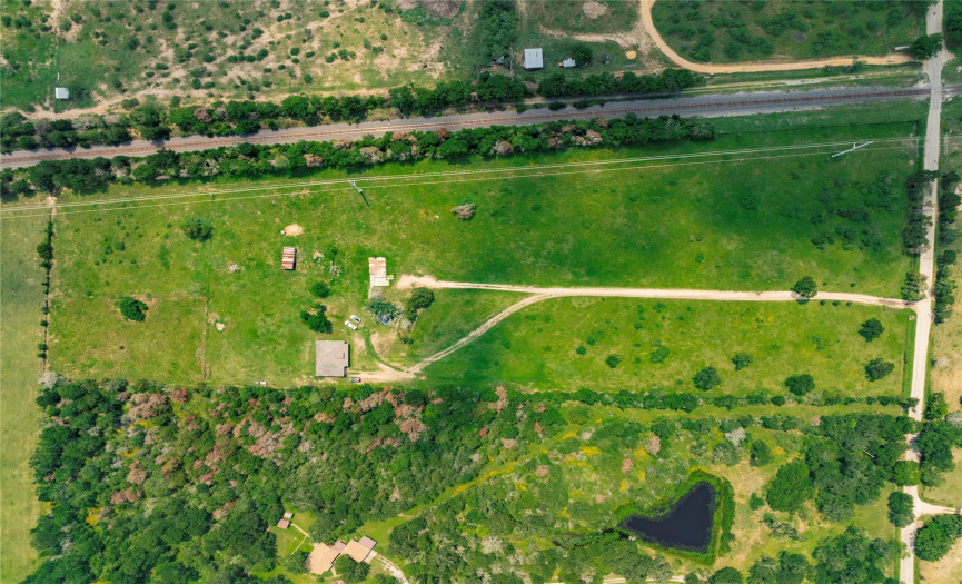Aerial View of 12 Acres