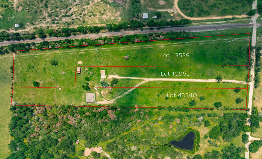 12 acre view, 3 acres on lot 10962 ***approximate borders***