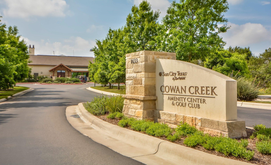 Cowan Creek Amenity Center