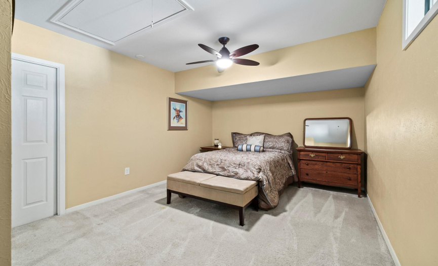 Bedroom 4 that can be used as an In-law Suite or even Rental Income.