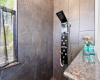 Amazing shower system with body jets.