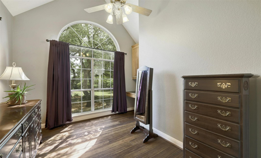 This versatile room is connected to the Master Suite.  It can be an office, playroom, study, nursery room, quiet room.  Whatever you want to make it.