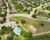 Community pool, playground, soccer field and pavilion. 