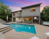 Sunsets in elevated Davenport Ranch, blocks from the iconic Pennybacker Bridge on Lake Austin, are storied and special. 