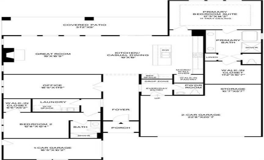 Gary Hill Country- Floor Plan
