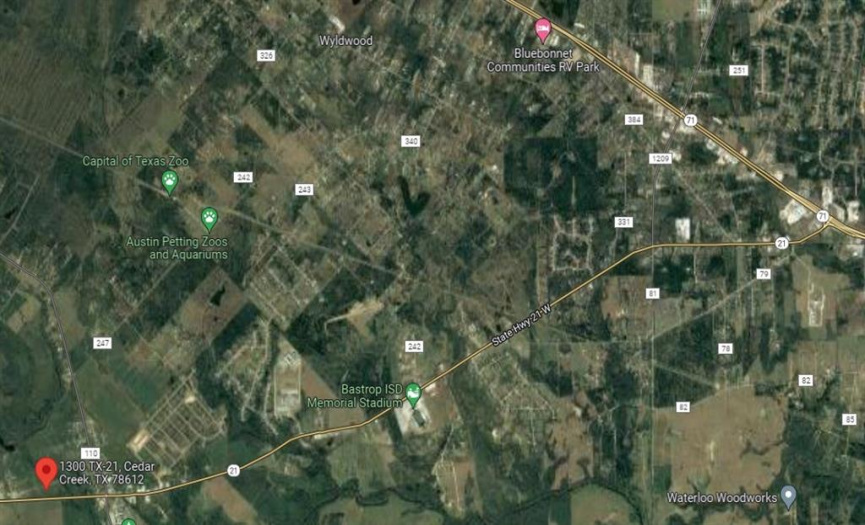 1300 State Highway 21 Highway, Cedar Creek, Texas 78612, ,Farm,For Sale,State Highway 21,ACT9821628