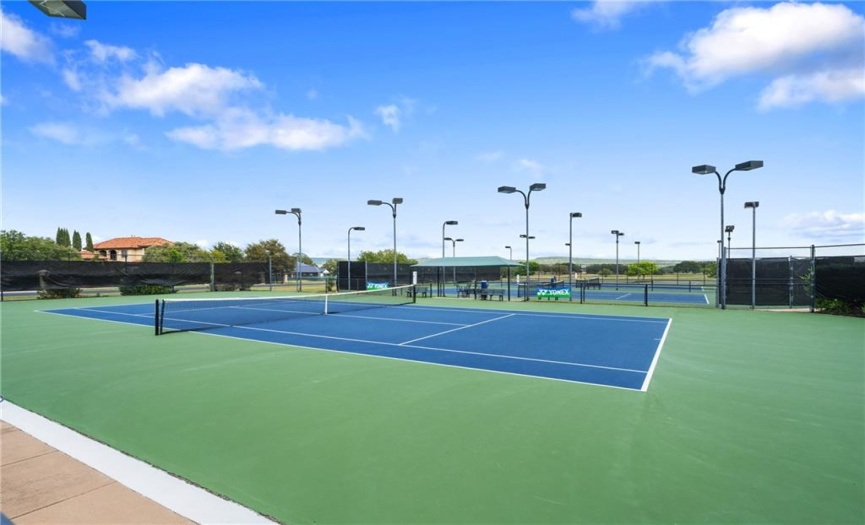 Lakecliff Racquet Club offers Quality Hard Courts